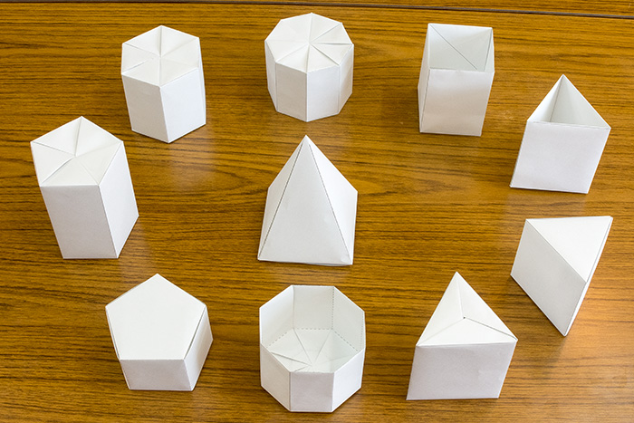 A4用紙で作る 四角錐 折り紙 －レイアウト無料ダウンロード | トヨシコー