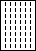 A4白紙　縦長7分割−図