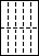 A4白紙　縦2面×横5面=10分割−図