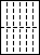 A4白紙　縦2面×横6面=12分割−図