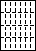 A4白紙　縦4面×横7面=28分割−図
