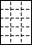 A4白紙　縦5面×横3面=15面　ミシン目用紙−図