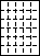 A4白紙　縦6面×横5面=30分割−図