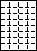 A4白紙　縦8面×横4面=32面　ミシン目用紙−図