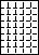 A4白紙　縦8面×横5面=40面　ミシン目用紙−図