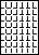 A4白紙　縦8面×横7面=56分割−図